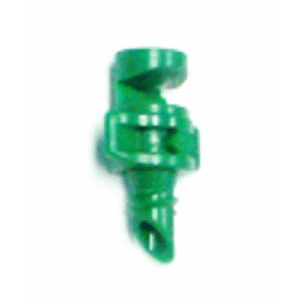 Micro spray 180º, 1.0mt radius, 1 piece Green with 4mm thread