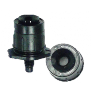 Micro spray 360º, adjustable (spectrum) radius from 0 – 1.2mt, 4mm thread