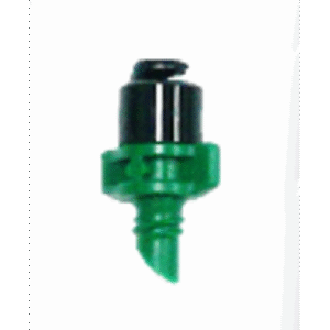 Micro spray 180º, 1.8mt radius, 2 piece Green & Black with 4mm thread