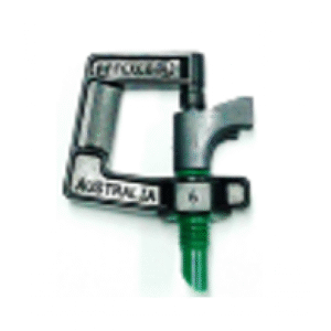 Micro sprinkler, 360º Spinner, 2.5mt radius, Green with 4mm thread